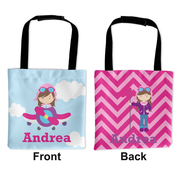 Airplane & Girl Pilot Car Bag - Apvl