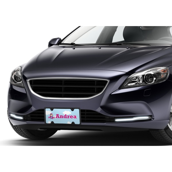 Airplane & Girl Pilot Car License Plate Lifestyle