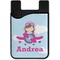 Airplane & Girl Pilot Cell Phone Credit Card Holder