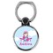 Airplane & Girl Pilot Cell Phone Ring Stand & Holder (Personalized)