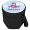 Airplane & Girl Pilot Collapsible Personalized Cooler & Seat (Closed)