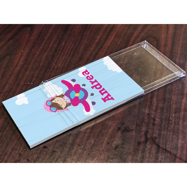 Airplane & Girl Pilot Colored Pencils - In Package