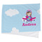 Airplane & Girl Pilot Cooling Towel- Main