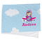 Airplane & Girl Pilot Cooling Towel (Personalized)