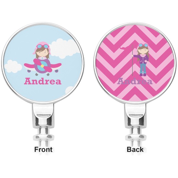 Airplane & Girl Pilot Corkscrew - Apvl