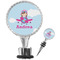 Airplane & Girl Pilot Wine Bottle Stopper (Personalized)