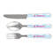 Airplane & Girl Pilot Cutlery Set (Personalized)