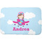 Airplane & Girl Pilot Dish Drying Mat (Personalized)