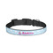 Airplane & Girl Pilot Dog Collar - Small - Front