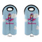 Airplane & Girl Pilot Double Wine Tote - APPROVAL (new)