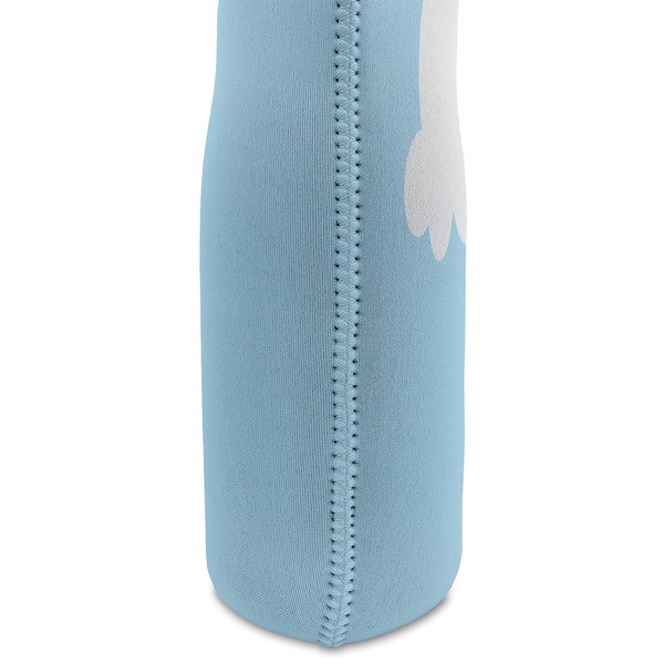 Airplane & Girl Pilot Double Wine Tote - DETAIL 2 (new)