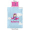 Airplane & Girl Pilot Duvet Cover Set - Twin XL - Approval
