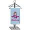 Airplane & Girl Pilot Finger Tip Towel (Personalized)
