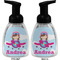 Airplane & Girl Pilot Foam Soap Bottle (Front & Back)