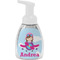Airplane & Girl Pilot Foam Soap Bottle - White