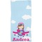 Airplane & Girl Pilot Full Sized Bath Towel - Apvl