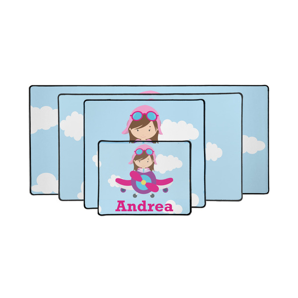 Airplane & Girl Pilot Gaming Mats - PARENT/MAIN
