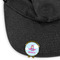 Airplane & Girl Pilot Golf Ball Marker Hat Clip - Main - GOLD