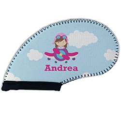 Airplane & Girl Pilot Golf Club Iron Cover - Set of 9 (Personalized)