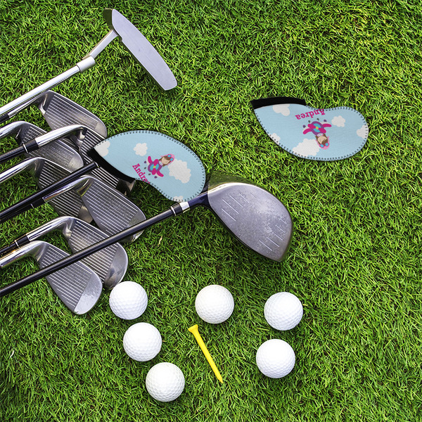 Airplane & Girl Pilot Golf Club Covers - LIFESTYLE