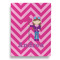 Airplane & Girl Pilot House Flags - Double Sided - BACK