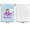 Airplane & Girl Pilot House Flags - Single Sided - APPROVAL
