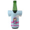 Airplane & Girl Pilot Jersey Bottle Cooler - FRONT (on bottle)
