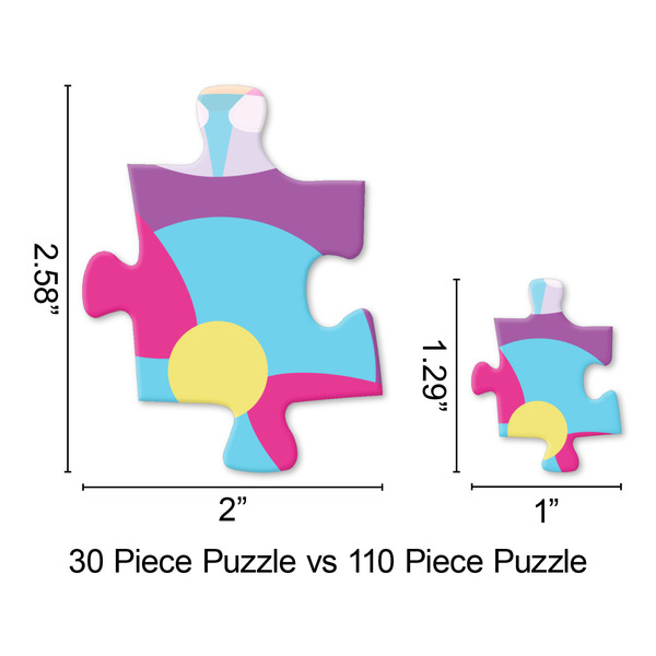 Airplane & Girl Pilot Jigsaw Puzzle - Piece Comparison