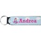 Airplane & Girl Pilot Keychain Fob (Personalized)