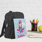 Airplane & Girl Pilot Kid's Backpack - Lifestyle