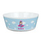 Airplane & Girl Pilot Kid's Bowl (Personalized)