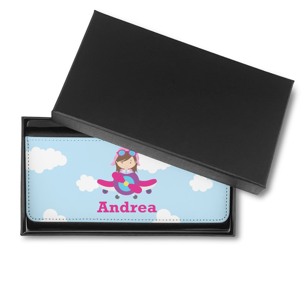 Airplane & Girl Pilot Ladies Wallet - in box