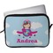 Airplane & Girl Pilot Laptop Sleeve / Case - 13" (Personalized)