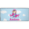 Airplane & Girl Pilot Gaming Mouse Pad (Personalized)