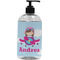 Airplane & Girl Pilot Plastic Soap / Lotion Dispenser (Personalized)
