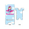 Airplane & Girl Pilot Large Phone Stand - Front & Back