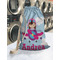 Airplane & Girl Pilot Laundry Bag in Laundromat