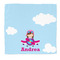Airplane & Girl Pilot Microfiber Dish Rag (Personalized)