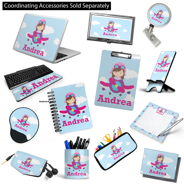 Airplane & Girl Pilot Office & Desk Accessories