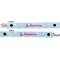 Airplane & Girl Pilot Pacifier Clip - Front and Back