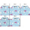 Airplane & Girl Pilot Page Dividers - Set of 5 - Approval