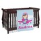 Airplane & Girl Pilot Personalized Baby Blanket