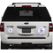 Airplane & Girl Pilot Personalized Car Magnets on Ford Explorer
