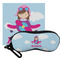 Airplane & Girl Pilot Personalized Eyeglass Case & Cloth