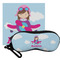 Airplane & Girl Pilot Eyeglass Case & Cloth (Personalized)
