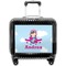 Airplane & Girl Pilot Pilot Bag Luggage with Wheels
