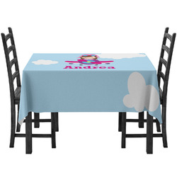 Airplane & Girl Pilot Tablecloth (Personalized)