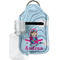 Airplane & Girl Pilot Sanitizer Holder Keychain - Small with Case