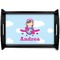 Airplane & Girl Pilot Wooden Tray (Personalized)