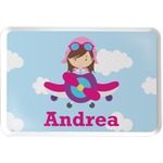 Airplane & Girl Pilot Serving Tray (Personalized)